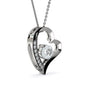 "Mom To Daughter - Braver" Forever Love Necklace