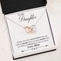 Never Forget That I LOVE YOU Heart-Locked Necklace