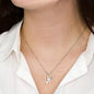 "Mom To Daughter - Braver" Forever Love Necklace