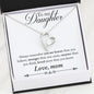"Mom To Daughter - Braver" Forever Love Necklace