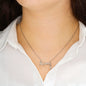 "To My Wife - Complete" Scripted Love Necklace