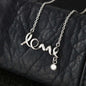 "To My Wife - Complete" Scripted Love Necklace