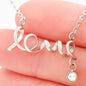 "To My Wife - Complete" Scripted Love Necklace