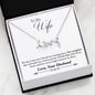"To My Wife - Complete" Scripted Love Necklace