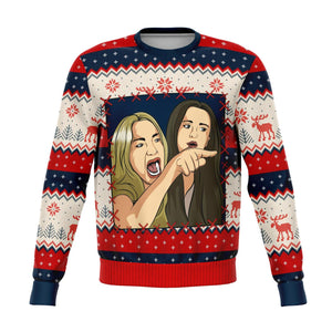 Angry Woman from Viral Memes High Quality Sweatshirt