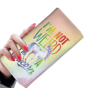 I'm Not Weird I'm A Unicorn Women's Wallet Case