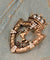 Vintage Rhinestone Crown Horse Brooch