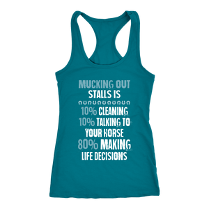 Mucking Out Stalls Funny Apparels!