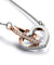 "To My Wife - Breathe" Interlocking Hearts Necklace