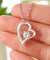 "Mom To Daughter - You Will Always Have Me" Forever Love Necklace
