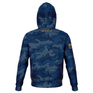 Teddy Swolesevelt EST 1858 Humorous Hoodie