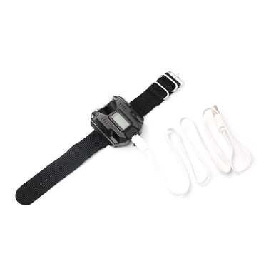 LED Wrist Watch With Rechargeable Flashlight