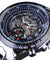 Mens Military Skeleton Watch