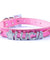 Collar Rhinestone Charm & Customized Diamond Name Bucklet For Pets