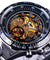 Mens Military Skeleton Watch