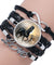 Handmade Horse Lovers Leather Cabochon Infinity Wrap Bracelet