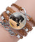 Handmade Horse Lovers Leather Cabochon Infinity Wrap Bracelet