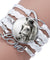 Handmade Horse Lovers Leather Cabochon Infinity Wrap Bracelet