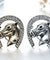 Vintage Crystal Horse Head & Horseshoe Brooch