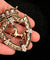 Vintage Rhinestone Crown Horse Brooch
