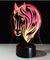 3D LED Color Switching Horse Head Lamp