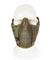 Half Lower Face Net Mesh Adjustable Tactical Mask for Airsoft/Hunting/Paintball/Shooting