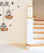 Colorful Flower Birdcage Decorative Wall Sticker