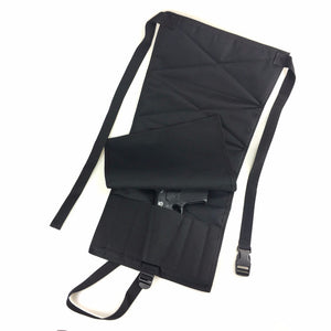 Under Seat Pistol Holster with Spare Pouch for Medium Large Handguns
