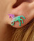 Colorful Glitter Unicorn Earrings