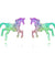 Colorful Glitter Unicorn Earrings