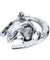 Vintage Crystal Horse Head & Horseshoe Brooch