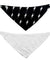 Adjustable Black Bandana For Pets