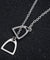 New Lucky Y Style Horse Hoof Pendant Necklace