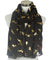 New Shiny Gold Horse Scarf
