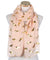 New Shiny Gold Horse Scarf