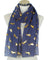 New Shiny Gold Horse Scarf