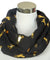 New Shiny Gold Horse Scarf