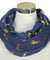 New Shiny Gold Horse Scarf