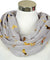 New Shiny Gold Horse Scarf