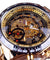 Mens Military Skeleton Watch