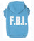 FBI Printed Hoodies For Puppies