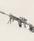 Apex Legends LONGBOW Heavy Sniper Rifle Keychain